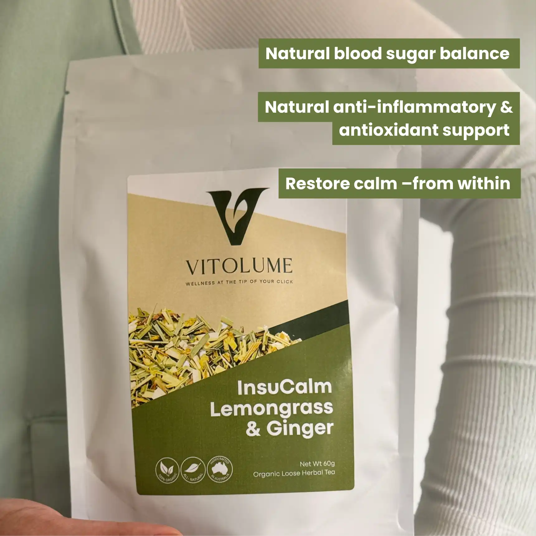 InsuCalm Lemongrass & Ginger