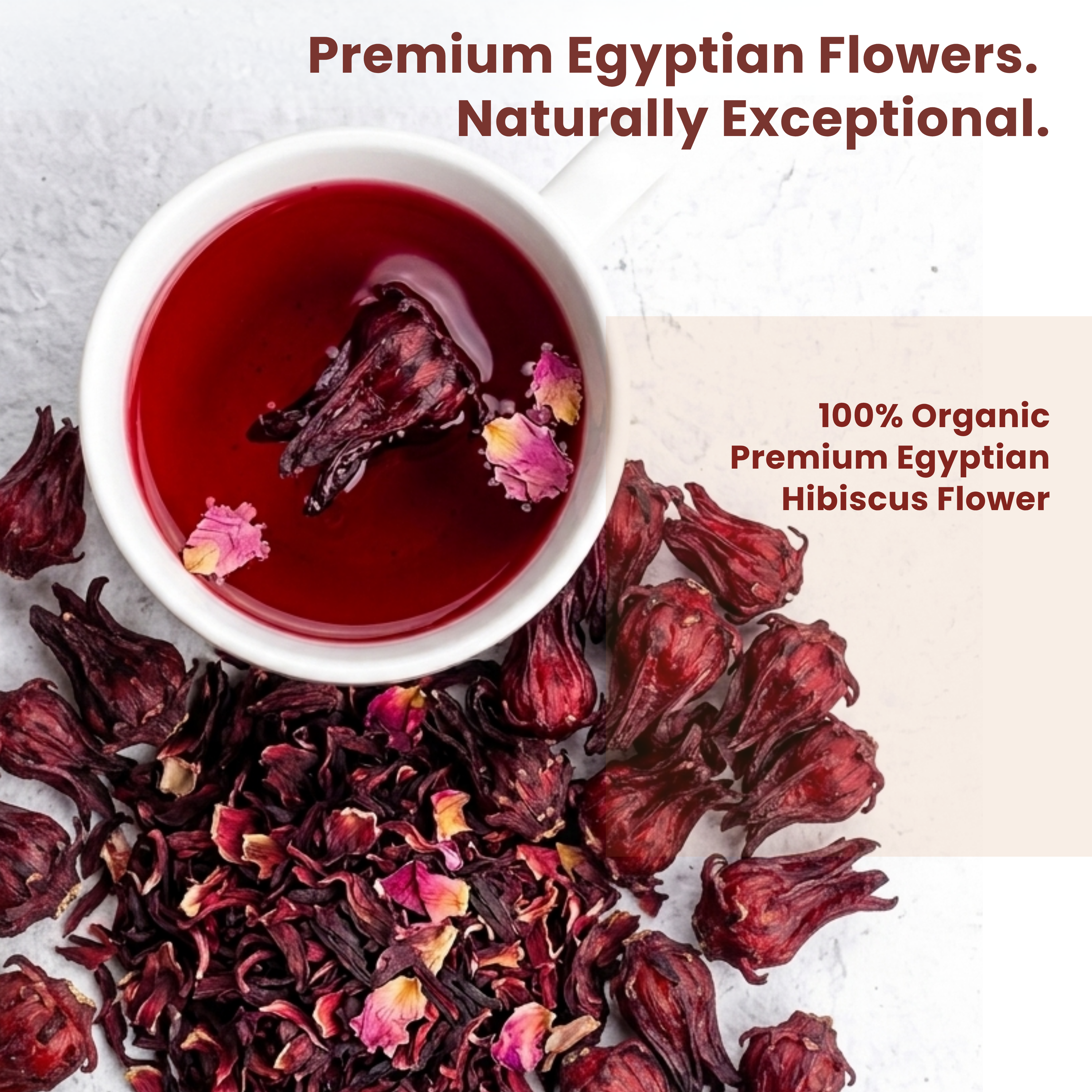 Organic Hibiscus Flower Tea