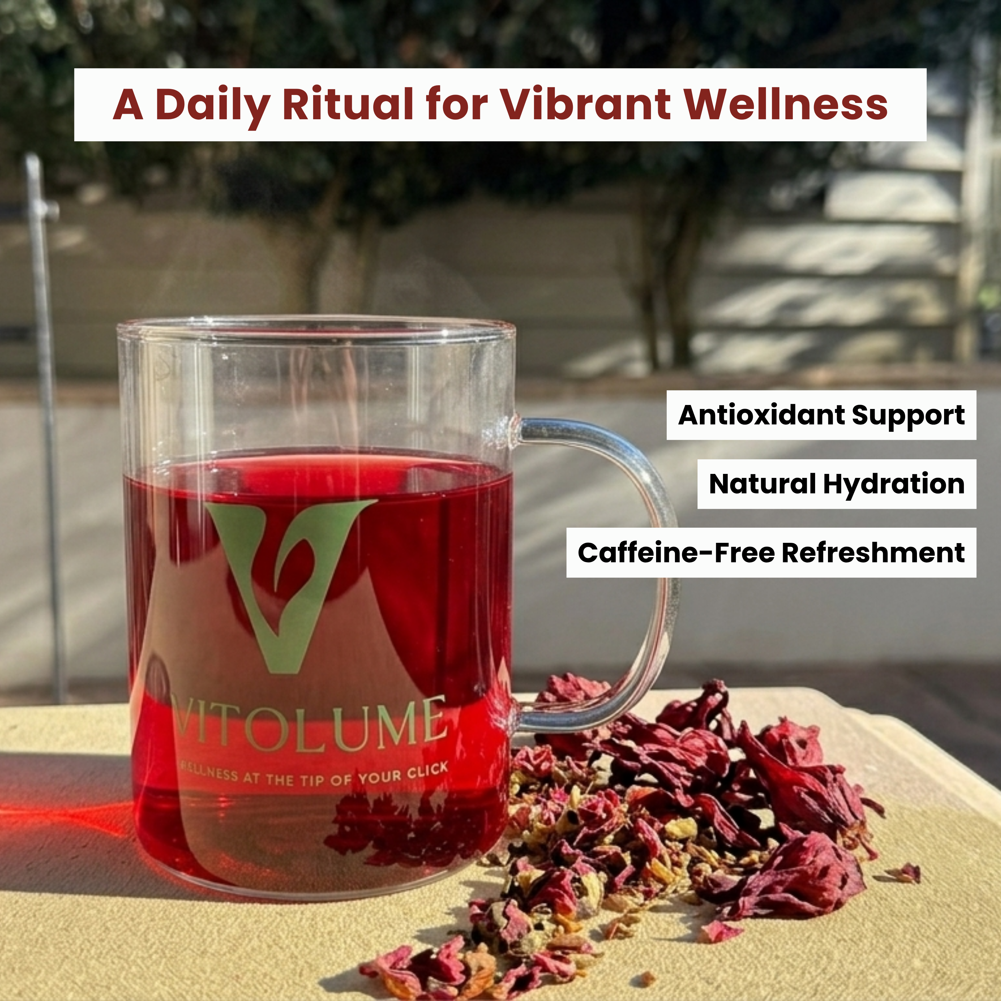 Organic Hibiscus Flower Tea