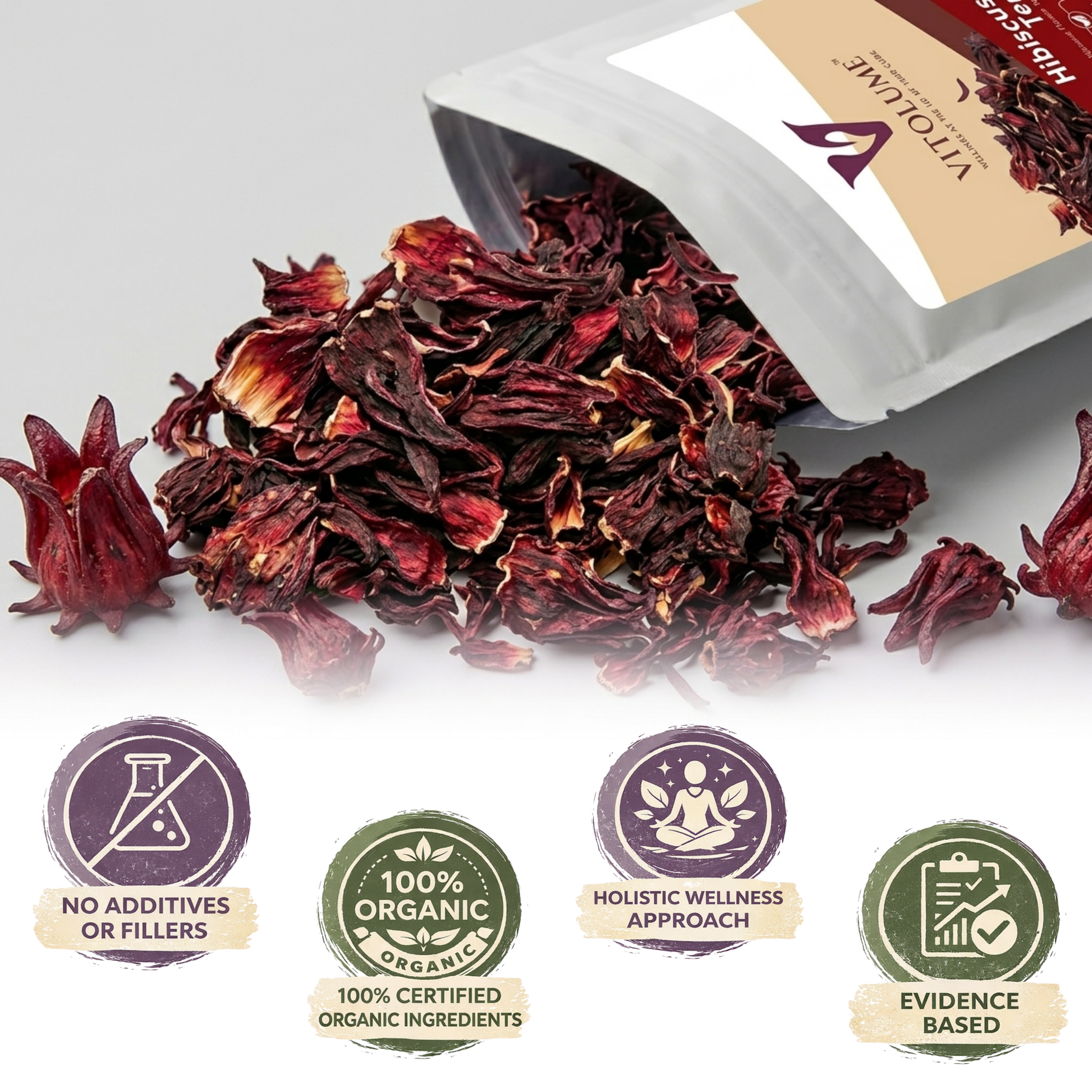 Organic Hibiscus Flower Tea